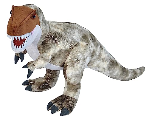 Wild Republic Dinosaur T-Rex, Dinosaurier, Mädchen und Jungs Geschenk, Schmusetier für Babys, Nachhaltiges Kuscheltier mit Einer Füllung aus recycelten Wasserflaschen, 63 cm von WILD REPUBLIC