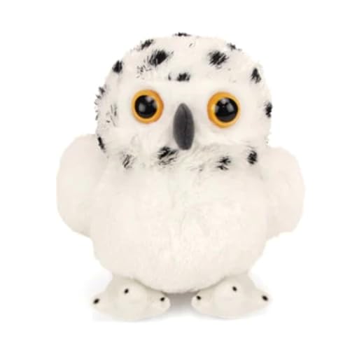 Wild Republic Hug’EMS Schneeeule, Spielzeug für Babys, Kleines Kuscheltier, Geschenk für die Babyparty, Kuscheltier für Kleinkinder, Füllung aus recycelten Wasserflaschen, 18 cm von Wild Republic