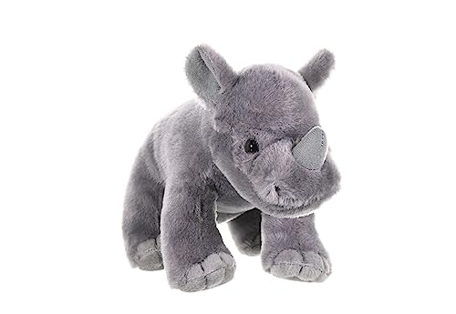 Wild Republic 10846 Republic Plüsch Nashorn Baby Cuddlekins Kuscheltier, Plüschtier, 20cm Wild Republic 10846 Republic Plüsch Nashorn Baby Cuddlekins Kuscheltier, Plüschtier, 20cm von WILD REPUBLIC