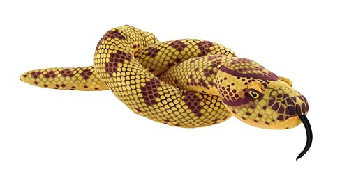 Wild Republic Snakes Eco Anakonda, Stofftier, 137 cm, Plüschtier, Füllung besteht aus gesponnenen recycelten Wasserflaschen, Umweltfreundlich Wild Republic Snakes Eco Anakonda, Stofftier, 137 cm, Plüschtier, Füllung besteht aus gesponnenen recycelten Wasserflaschen, Umweltfreundlich von WILD REPUBLIC