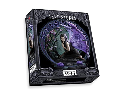 Naiad 1000 Teile Puzzle, Anne Stokes Kunstwerk Gotisch Occult Dark Fantasy Druck (Inklusive Posterpuzzle-Anleitung) von Wild Star Hearts