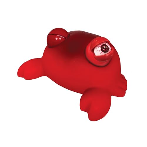 Wild Winkers - Krabbe von Deluxebase. Squeeze Toy Krabbe mit Popping Eyes. Stress-Zappelspielzeug für Erwachsene und Kinder. Squishy Toy Tierfiguren für Kinder. von Deluxebase