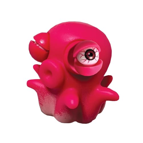 Wild Winkers - Octopus von Deluxebase Squeeze Toy Neuheit Octopuses mit knallenden Augen, Squishy Tier Figur & Angstabbau Gadget für Gastgeschenke, sensorisches Spielen & Stressmanagement von Deluxebase