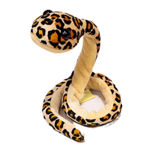 Realistic Stuffed Snake Plush – Soft Snake Wrist Wrap Toy For Kids & Adults | Snake Hairband, Curtain Tieback, Wrist Doll & Costume Accessory | Cute, Cuddly Reptile Plush For Playtime, Cosplay, Home von WildHarmony