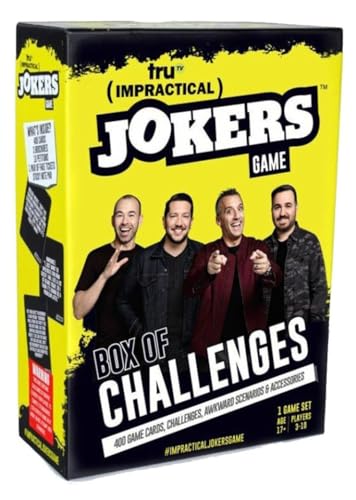 Wilder Toys Impractical Jokers: The Game-Box of Challenges for Ages 17+ von Wilder Toys