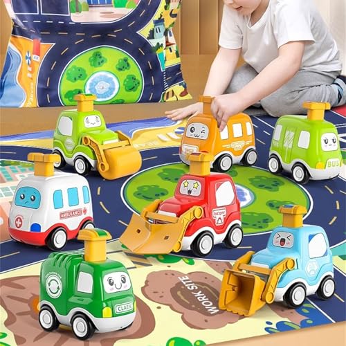 Kinder Fahrzeug Kämpfer Spielzeug Auto Zurückziehen Diecast Fahrzeug Modell Auto Spielzeug Zurückziehen Action Schöne Figuren von Wilgure