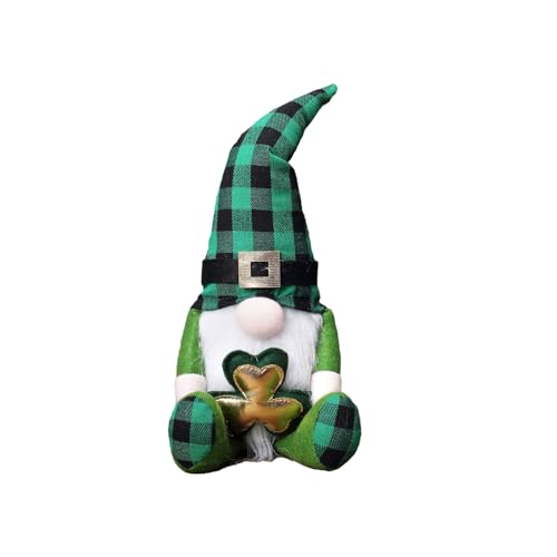Wilgure Irische Zwerge Zum St. Patrick's Day Party Dekoration Puppen Bastelzubehör Für Kinder Mädchen Jungen Geburtstagsgeschenk Irische Zwerge von Wilgure