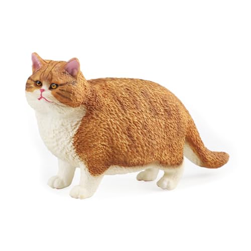 Wilgure Kunststoff Katzen Modell Spielzeug Realistische Katzen Statue Ornament Realistische Tiere Garten Rasen Schöne Katzen Landschaft Liefert von Wilgure