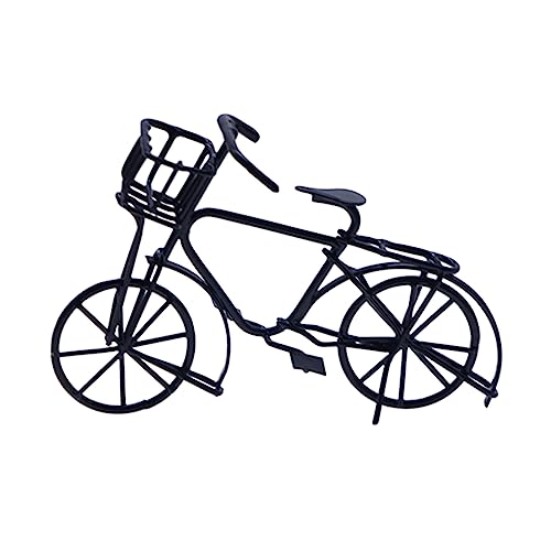 Wilgure Miniatur Fahrräder Hausmöbel Zubehör Metall Fahrrad Dekorationen Zubehör Geschenk Maßstab 1:12 von Wilgure