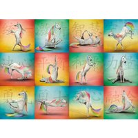 Unicorn Yoga 1000-Piece Puzzle von Willow Creek Pr