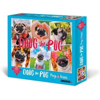 Doug the Pug: Pugs & Kisses 1000-Piece Puzzle von Willow Creek Press