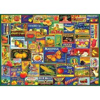 Fruits & Veggies 1000-Piece Puzzle von Willow Creek Press