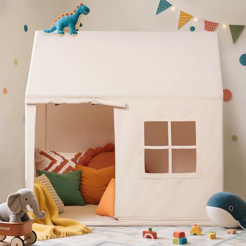 Wilwolfer Kinderzelt Indoor: Spielzelt für Kleinkinder – Tipi-Zelt für drinnen | Spielhaus für Jungen & Mädchen | Geburtstagsgeschenk & Kinderzimmer-Spielzeug Wilwolfer Kinderzelt Indoor: Spielzelt für Kleinkinder – Tipi-Zelt für drinnen | Spielhaus für Jungen & Mädchen | Geburtstagsgeschenk & Kinderzimmer-Spielzeug von Wilwolfer