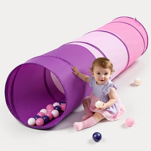 Wilwolfer Tunnel für Kinder - Spielzelt für Draußen mit Mesh-Seiten - 180cm Tunnel für Kinder motorische Fähigkeiten Baby-Krabbel-Spielzeug Klappbares Pop-up-Spielzeuggeschenk für Tiere Wilwolfer Tunnel für Kinder - Spielzelt für Draußen mit Mesh-Seiten - 180cm Tunnel für Kinder motorische Fähigkeiten Baby-Krabbel-Spielzeug Klappbares Pop-up-Spielzeuggeschenk für Tiere von Wilwolfer