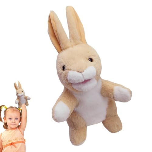 Wimnqie Handpuppen für Kinder,Handpuppen für Kleinkinder, Kuscheltier-Handpuppen Süßes Handpuppenspielzeug, Puppen Plüschtier Weiches Stofftierspielzeug für Heimschulpartys von Wimnqie