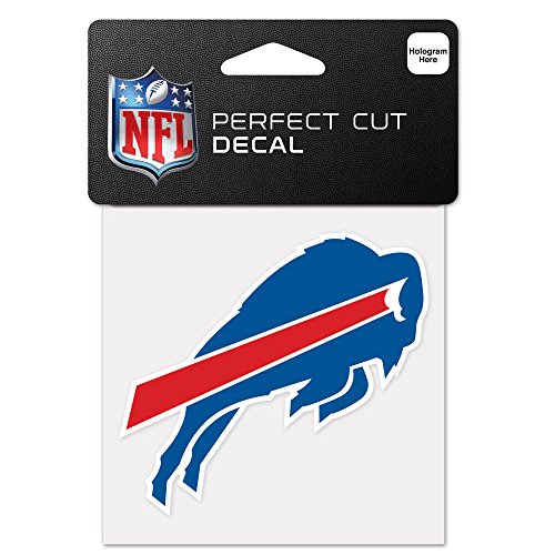 WinCraft NFL Buffalo Bills 63038011 Perfect Cut Color Decal, 10,2 x 10,2 cm, Schwarz von Wincraft