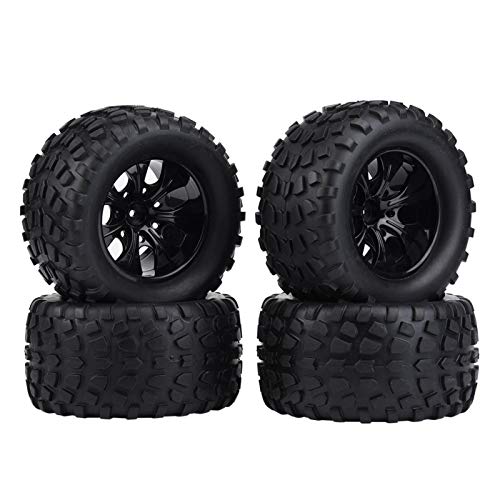 Wincal RC Offroad-Autoreifen, 1:10 RC-Radreifen, Gummireifen, für hsp redcat Exceed Truck Offroad-Auto, 4 Stück/Set(7 Holes) von Wincal