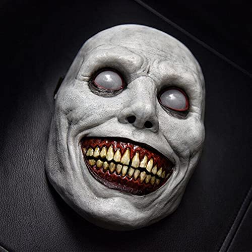 Windsfinr Halloween Masken Horror Gruselige Halloween Maske-Lächelnder Dämon, Gruseliger Clown Cosplay Halloween Dämon Karneval Fasching für Damen Herren von Windsfinr