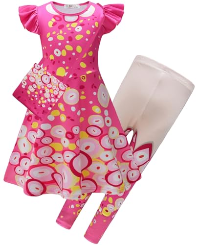 Windskids Mädchen Mia Kostüm Fasching Cosplay Elf Yuko Mia Ballerina Kleid Hose mit Tasche für Fancy Dress Up Halloween Weihnachten Karneval Party Geburtstag Maskerade Verkleidung, 3-9 Jahre Windskids Mädchen Mia Kostüm Fasching Cosplay Elf Yuko Mia Ballerina Kleid Hose mit Tasche für Fancy Dress Up Halloween Weihnachten Karneval Party Geburtstag Maskerade Verkleidung, 3-9 Jahre von Windskids