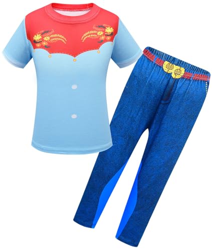 Windskids Mädchen Reiten Kostüm Fasching Cosplay Spirit Riding Free Lucky PRU Abigail Outfit Top Hose Set für Fancy Dress Up Halloween Weihnachten Karneval Party Geburtstag Maskerade Verkleidung Windskids Mädchen Reiten Kostüm Fasching Cosplay Spirit Riding Free Lucky PRU Abigail Outfit Top Hose Set für Fancy Dress Up Halloween Weihnachten Karneval Party Geburtstag Maskerade Verkleidung von Windskids