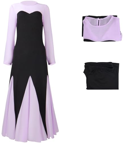 Windskids Ursula Kostüm Damen Cosplay Kleine Meerjungfrau Oktopus Meerhexe Ursula Eleganz Langarm Abendkleid und Unterteile für Halloween Karneval Party Geburtstag Maskerade Performance Verkleidung Windskids Ursula Kostüm Damen Cosplay Kleine Meerjungfrau Oktopus Meerhexe Ursula Eleganz Langarm Abendkleid und Unterteile für Halloween Karneval Party Geburtstag Maskerade Performance Verkleidung von Windskids