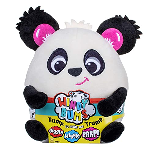 Windy Bums Panda Cheeky Farting Toy/Funny Gift: Cuddly Panda and a Stuffed Toy That Parps, Wiggles and Giggles. Funny Sounds/Moves Around, Great Fun. von Windy Bums