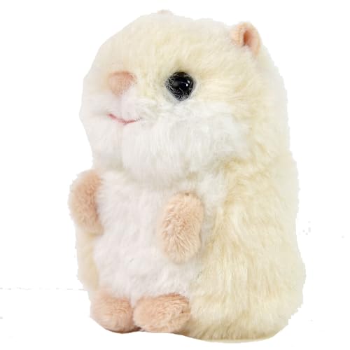 Kögler Flauschige Hamster Plüschtier Stofftier Schmusetier Kuscheltier 10 cm Weiss von Winfried Kögler GmbH