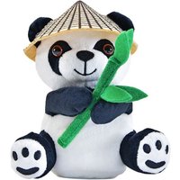 Pl�sch Laber-Panda Bao Bao mit Hut und Bambus 145x12x18cm von Winfried Kögler