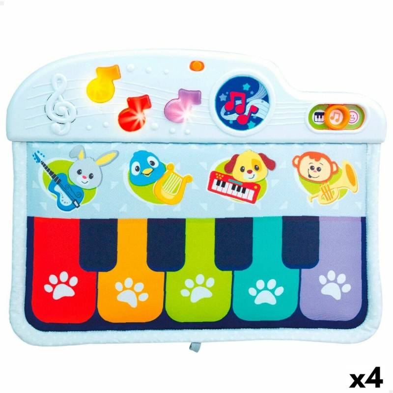 Interaktives Klavier für Babys Winfun 42 x 3 x 32 cm (4 Stück) von Winfun