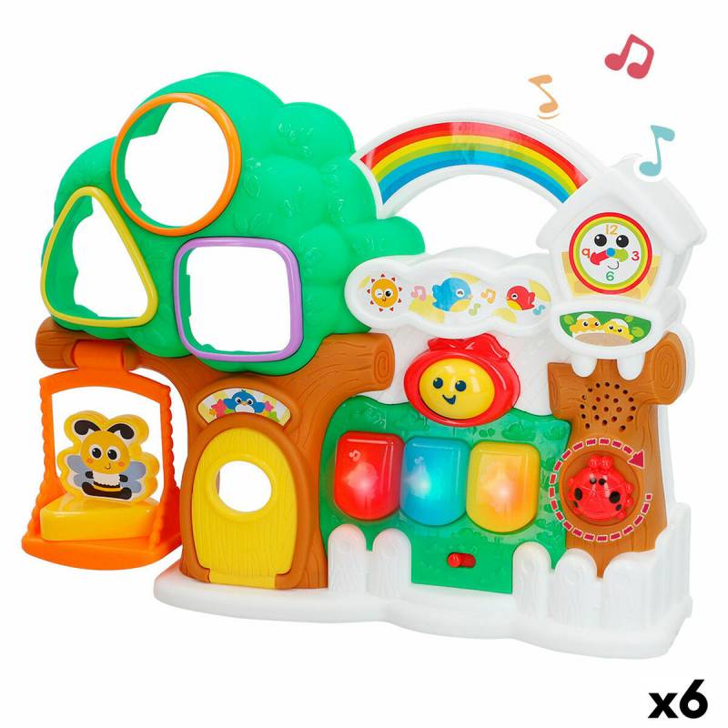 Interaktives Spielzeug für Babys Winfun Haus 32 x 24,5 x 7 cm (6 Stück) von Winfun