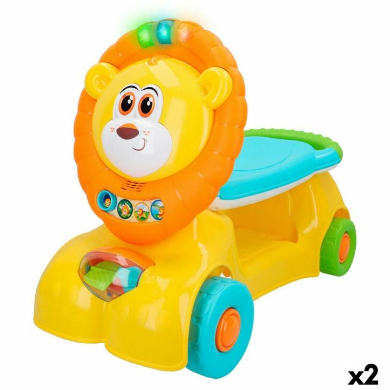 Rutschauto Winfun Löwe Licht Sound 57 x 42 x 26 cm (2 Stück) von Winfun