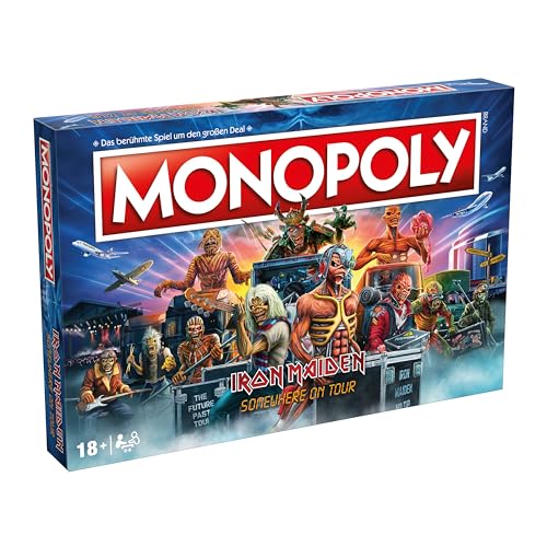 Winning Moves GmbH WIN47971 Monopoly – Iron Maiden von Winning Moves GmbH