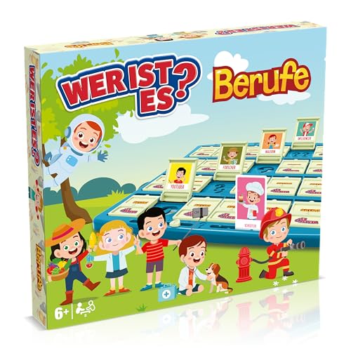 Winning Moves - Wer ist es? - Berufe - Kinderspiel - Alter 6+ - Deutsch von Winning Moves