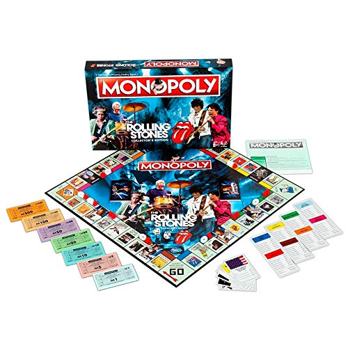 Rolling Stones Monopoly-Brettspiel von Winning Moves