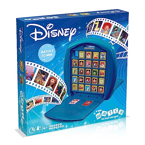 WINNING MOVES WM03084-ML1-6 Disney Board Game, Multicolor von Winning Moves