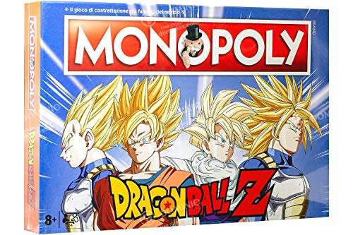 Dragon Ball Z Monopoly Brettspiel - Italian Edition von Winning Moves