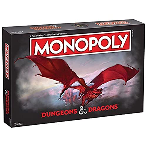 Winning Moves: Monopoly - Dungeons & Dragons Board Game (WM02022-EN1) von Hasbro Gaming