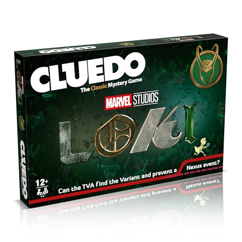 Winning Moves Loki Cluedo Brettspiel, Join The Time Variance Authority and Protect The Timeline, Great Gift for Marvel Comics and Superhero Fans Aged 12 Plus von Winning Moves