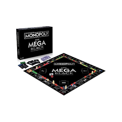 Mega Monopoly Schwarze Edition von Winning Moves