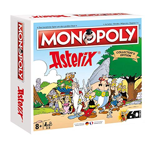 Monopoly Asterix - Gesellschaftspiel für Erwachsene und Kinder | Limited Collector Edition | Das beliebte Bettspiel für Fans - Ab 8 Jahren für 2-6 Spieler von Winning Moves