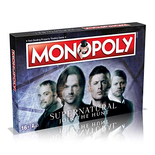 Monopoly-Brettspiel Supernatural ab 16 Jahren 2-6 Spieler von Winning Moves