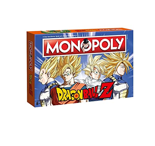 Winning Moves - Monopoly - Dragon Ball Z - Brettspiel - Alter 8+ - Deutsch von Winning Moves
