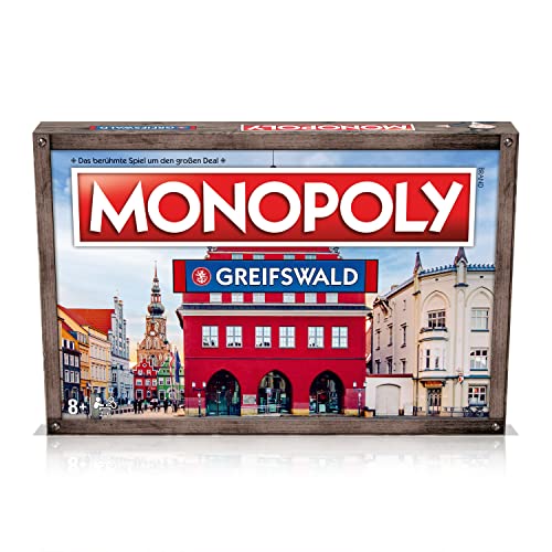 Winning Moves Monopoly Greifswald Brettspiel Gesellschaftsspiel Spiel ab 8 Jahren 2-6 Spieler von Winning Moves