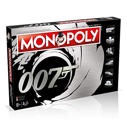 Winning Moves Monopoly James Bond 007 Deutsch Französisch Edition Brettspiel - Spionage - Ab 8 Jahren - USK ab 6 von Winning Moves