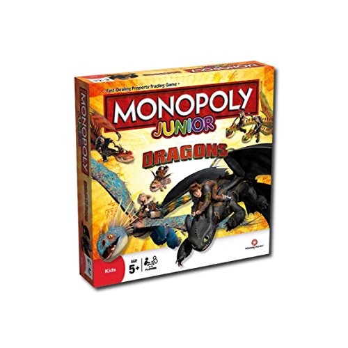 Monopoly Junior Dragons Brettspiel (evtl. englischsprachig) von Winning Moves