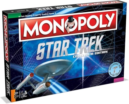 Monopoly - Star Trek Continuum Brettspiel Gesellschaftsspiel Spiel Englisch NEU von Winning Moves