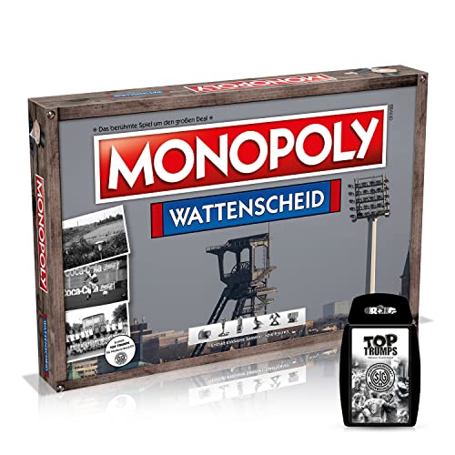 Monopoly - Wattenscheid inkl. Top Trumps Gesellschaftsspiel Brettspiel Spiel Monopoly - Wattenscheid inkl. Top Trumps Gesellschaftsspiel Brettspiel Spiel von Winning Moves