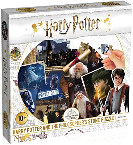 Winning Moves - Puzzle (500 Teile) - Harry Potter Philosopher's Stone - Harry Potter Fanartikel - Alter 10+ von Top Trumps