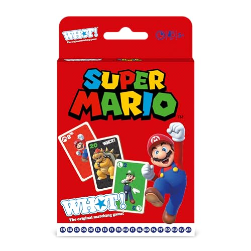 Super Mario WHOT! Card Game English Edition | Family Card Game for Ages 6 and up Super Mario WHOT! Card Game English Edition | Family Card Game for Ages 6 and up von Winning Moves