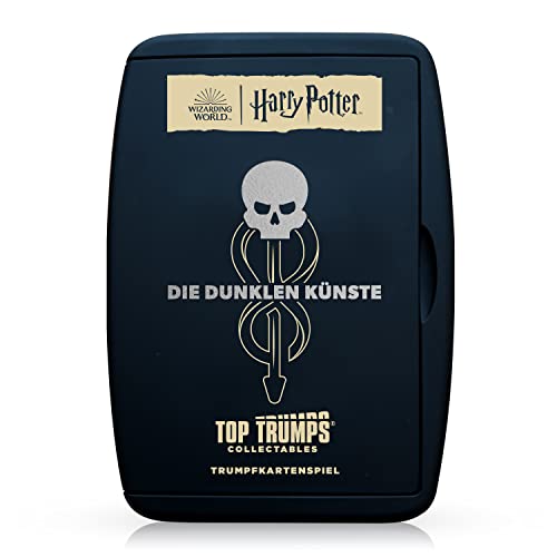 Winning Moves - TOP TRUMPS Collectables - Harry Potter Die dunklen Künste - Harry Potter Fanartikel - Alter 6+ - Deutsch, Weiß von Winning Moves